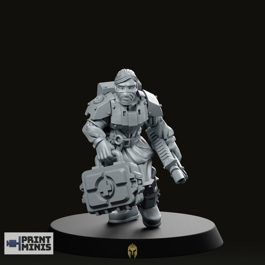 Female Medic Miniature