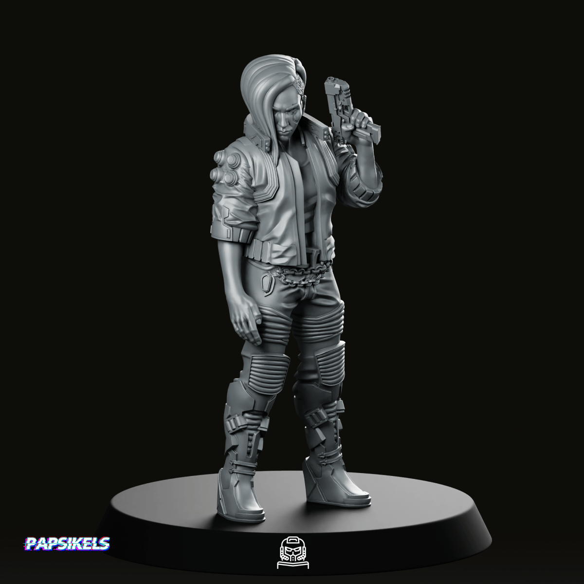 Female V Mercenary Miniature