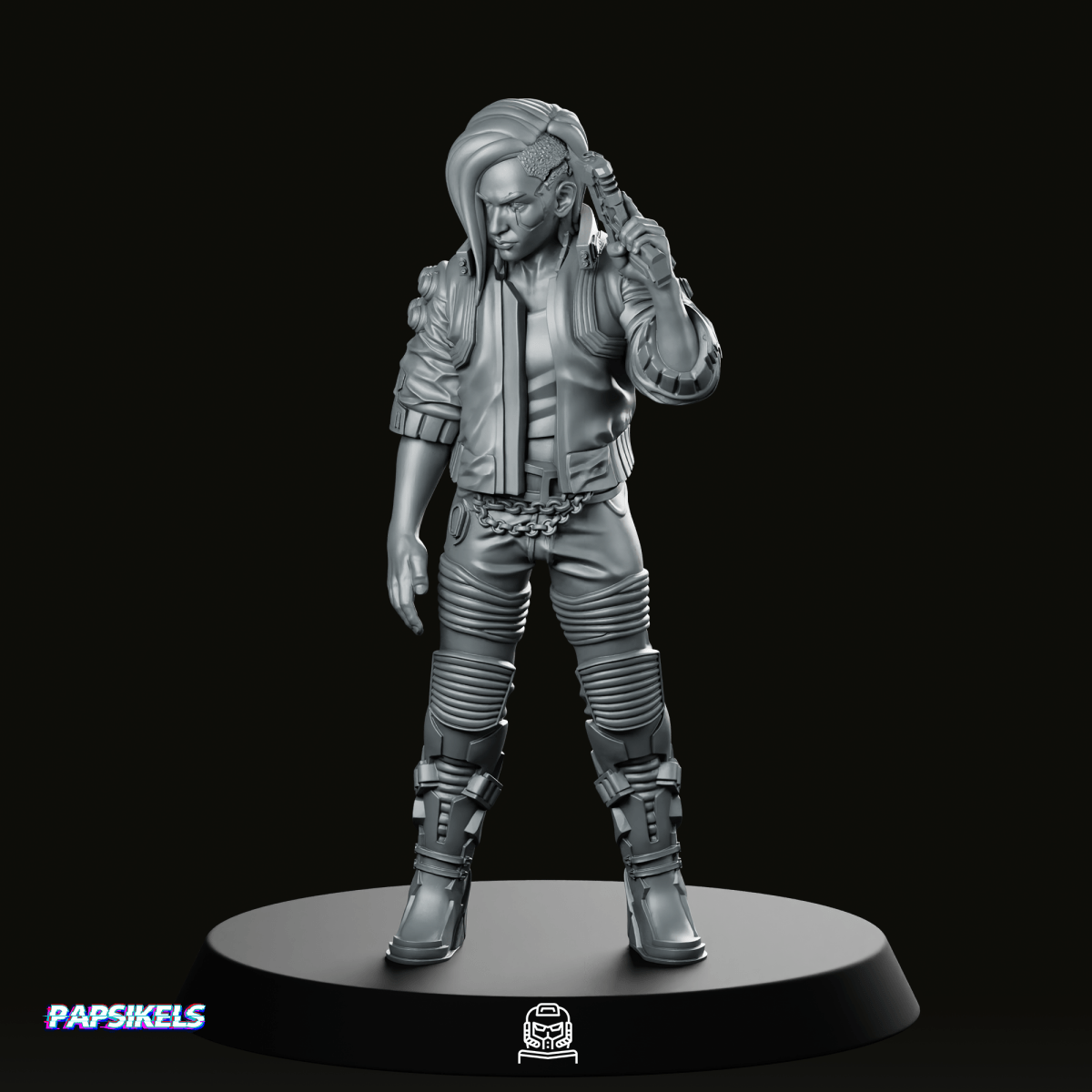Female V Mercenary Miniature