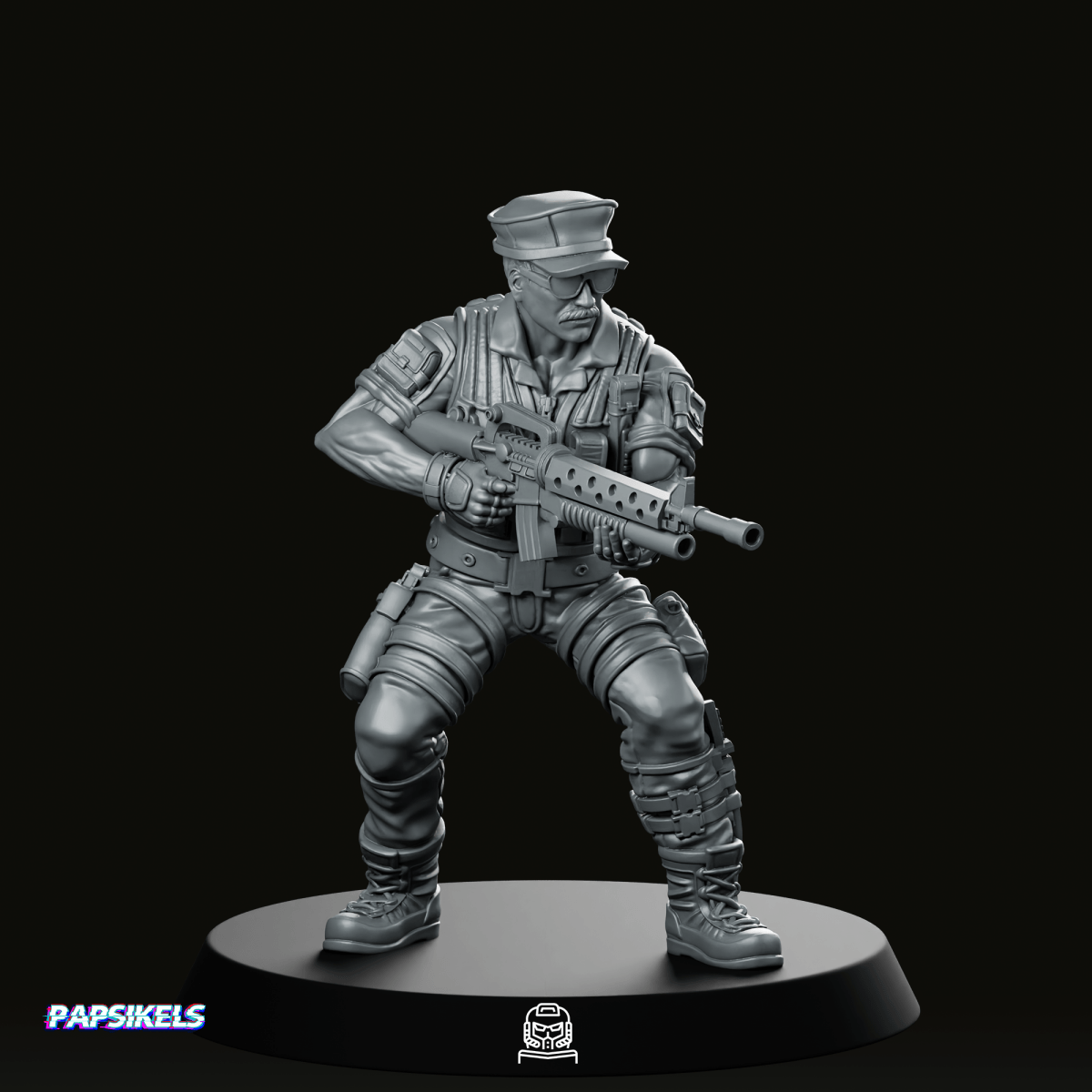 Gunnery Sergeant Leatherneck 2 Miniature