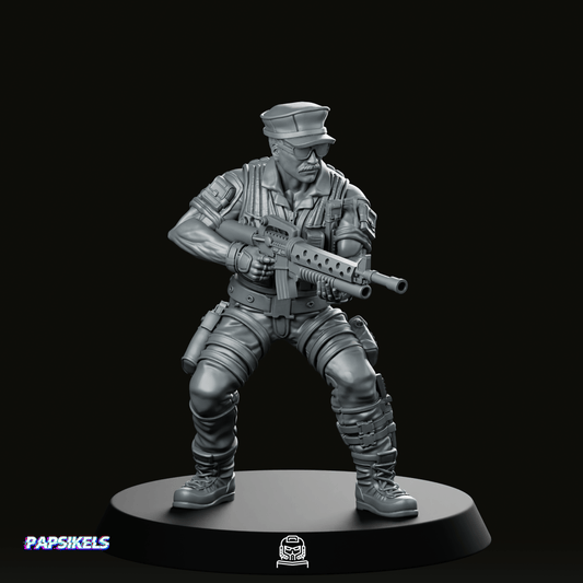 Gunnery Sergeant Leatherneck 2 Miniature