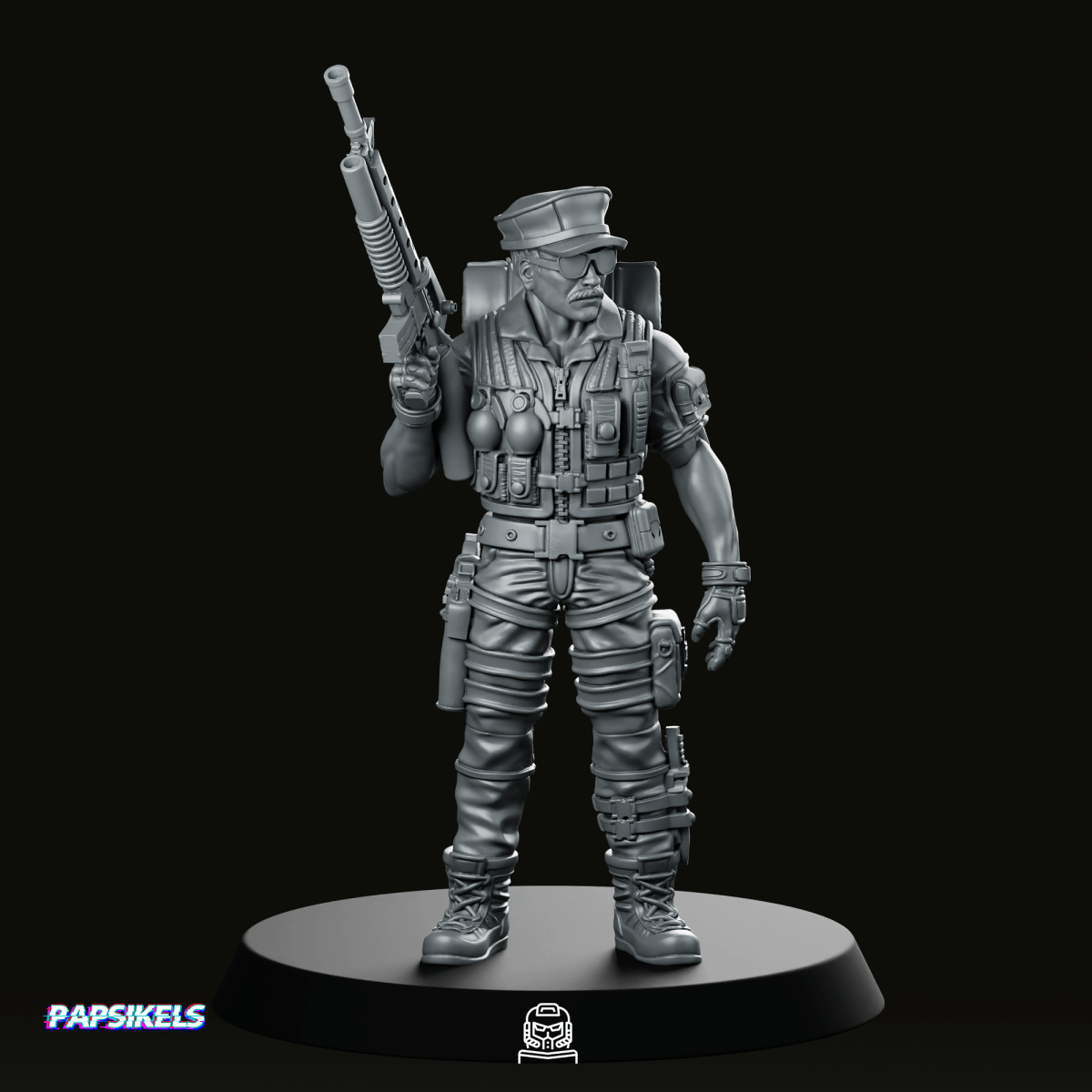 Gunnery Sergeant Leatherneck Miniature