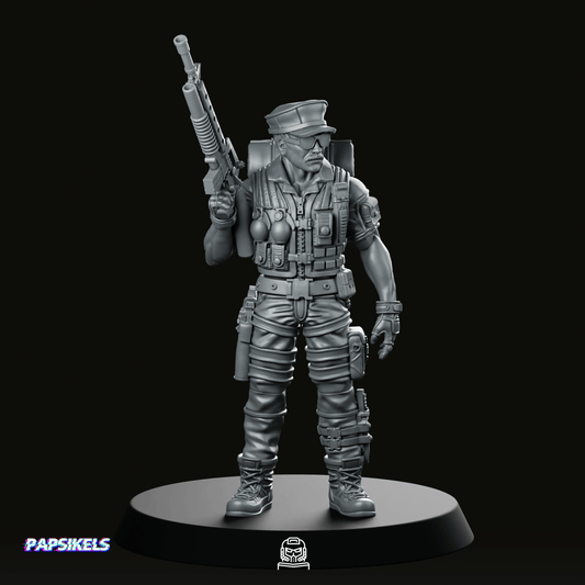 Gunnery Sergeant Leatherneck Miniature