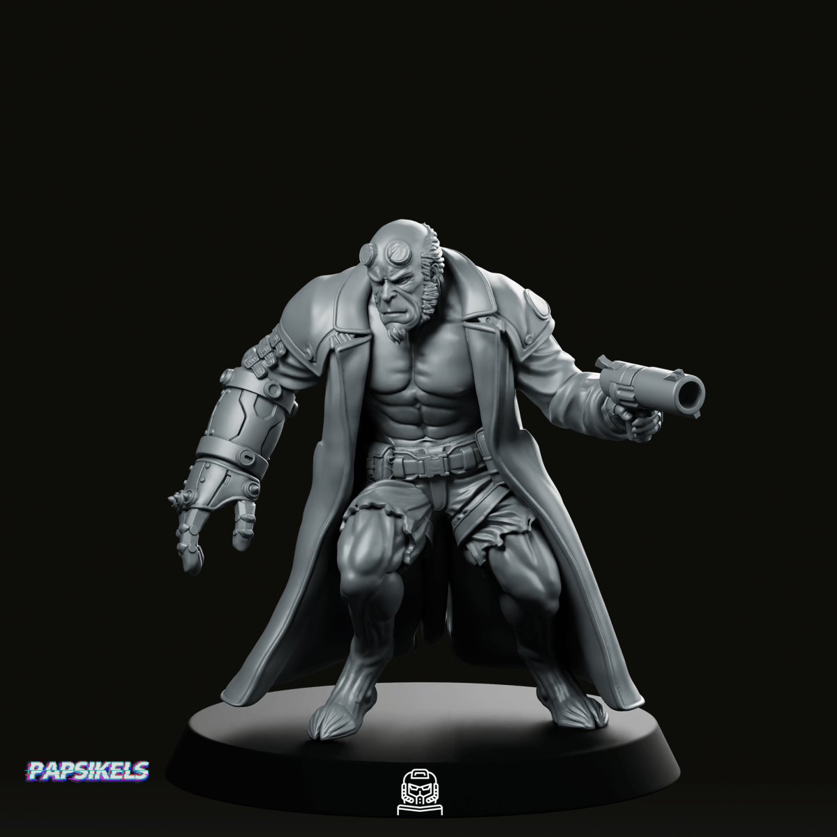 Half Human Demon Cyber Agent 2 Miniature