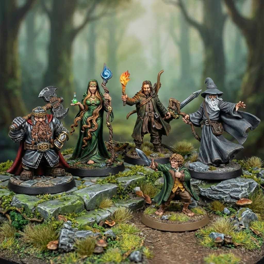 Heroes of the Hamlets 28mm Miniatures Starter Pack