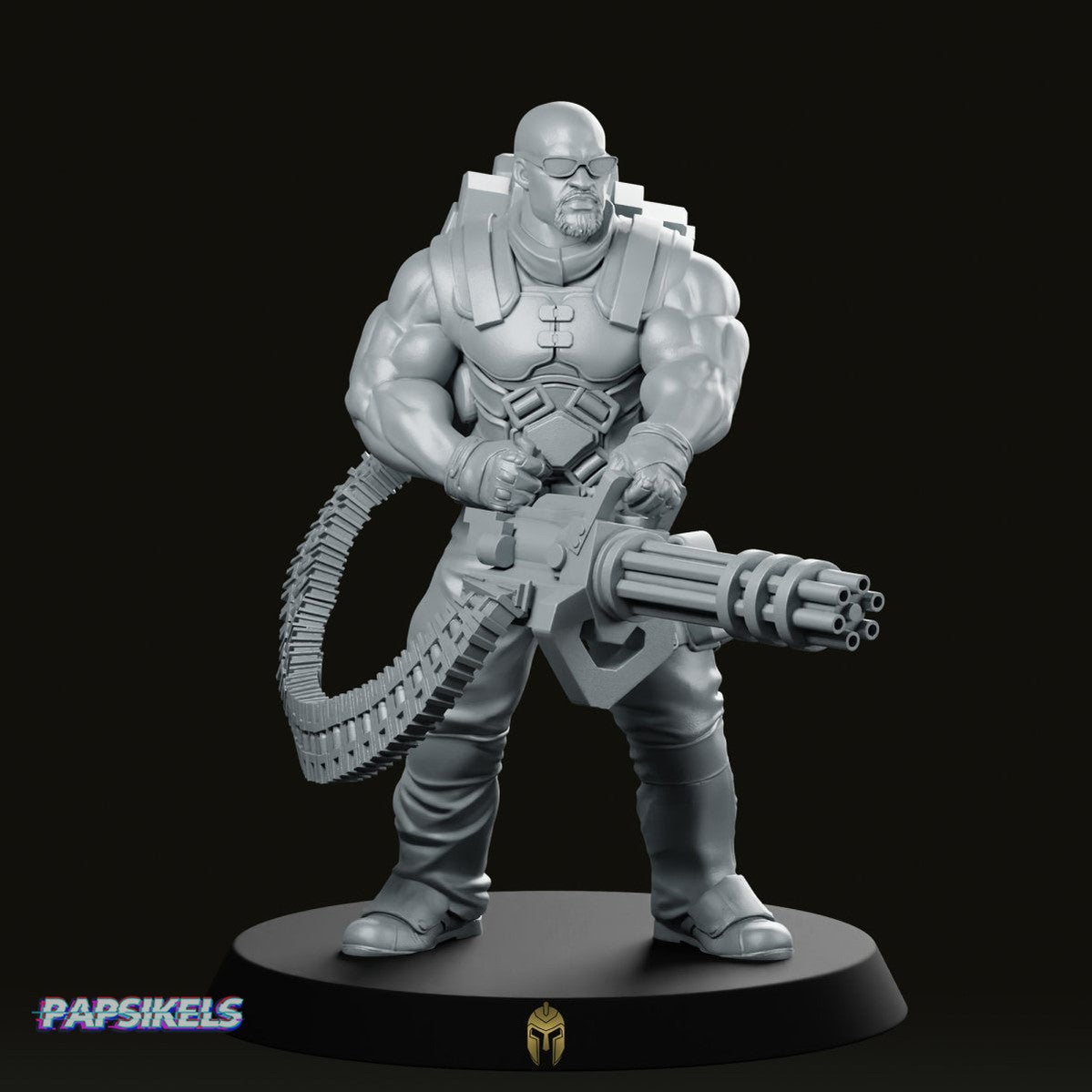 Human Gunner Code Name Sanctifier Miniature