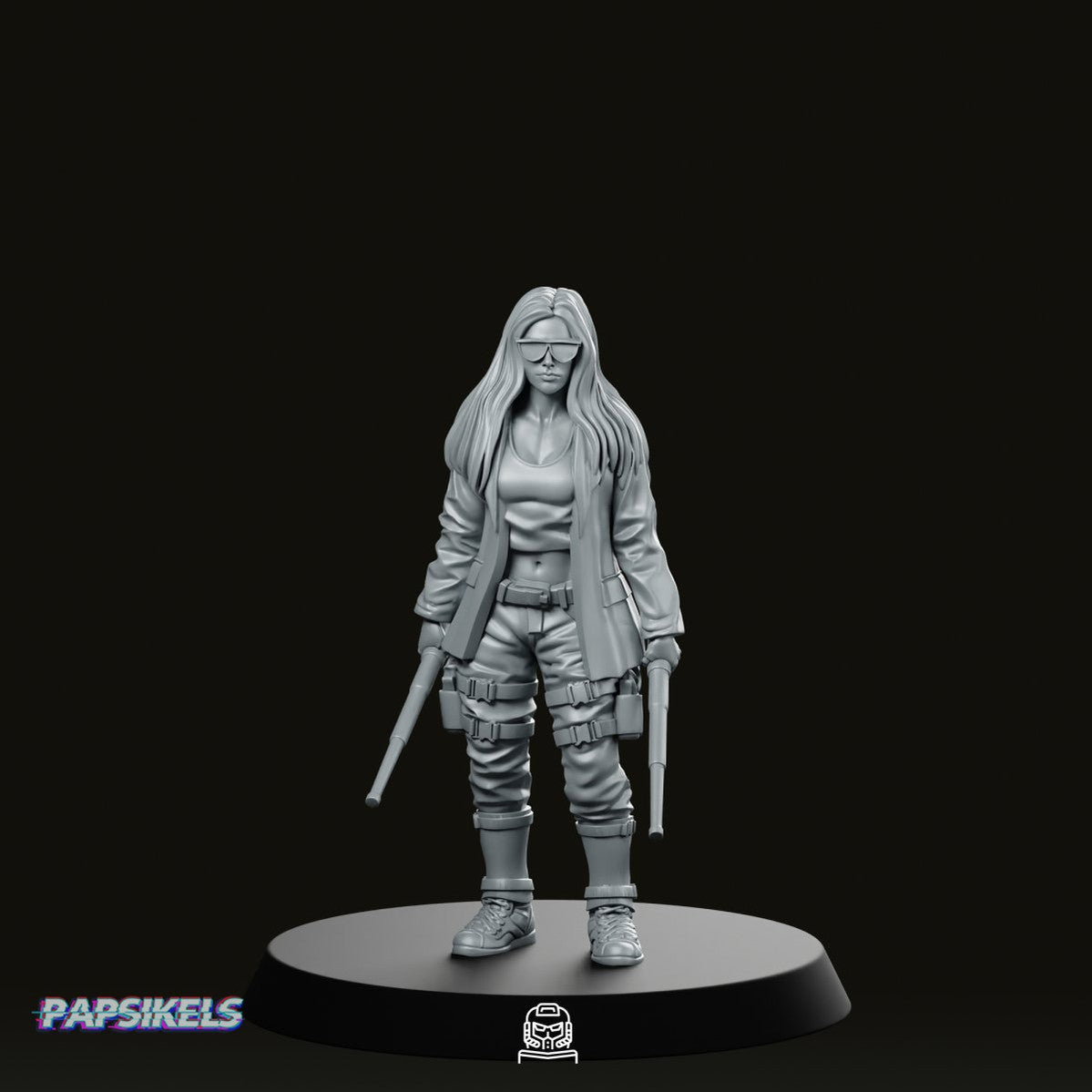 Human Melee Weapon Specialist Serena Miniature