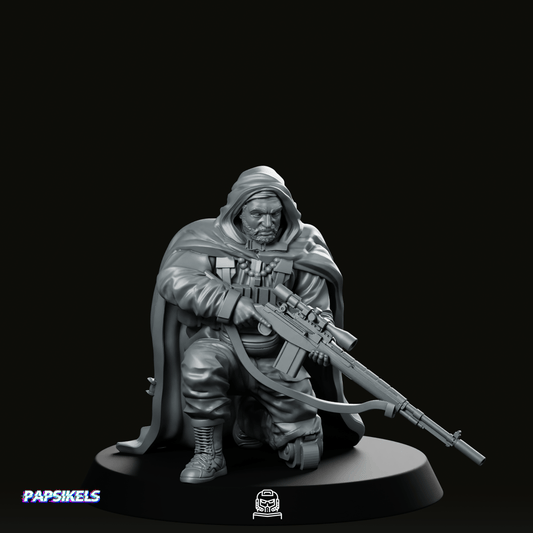 Human Sniper Code Name Guardian Miniature