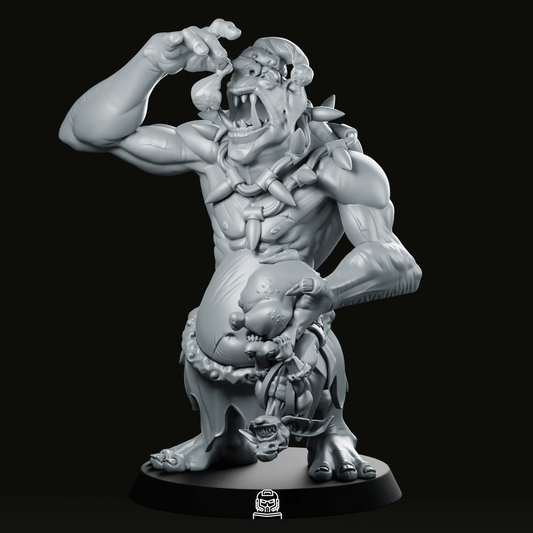 Hungry Troll Miniature