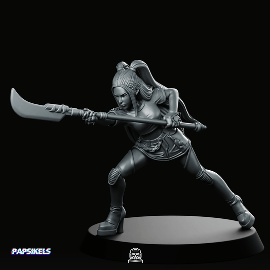 Idol Demon Hunter Mira 2 Miniature