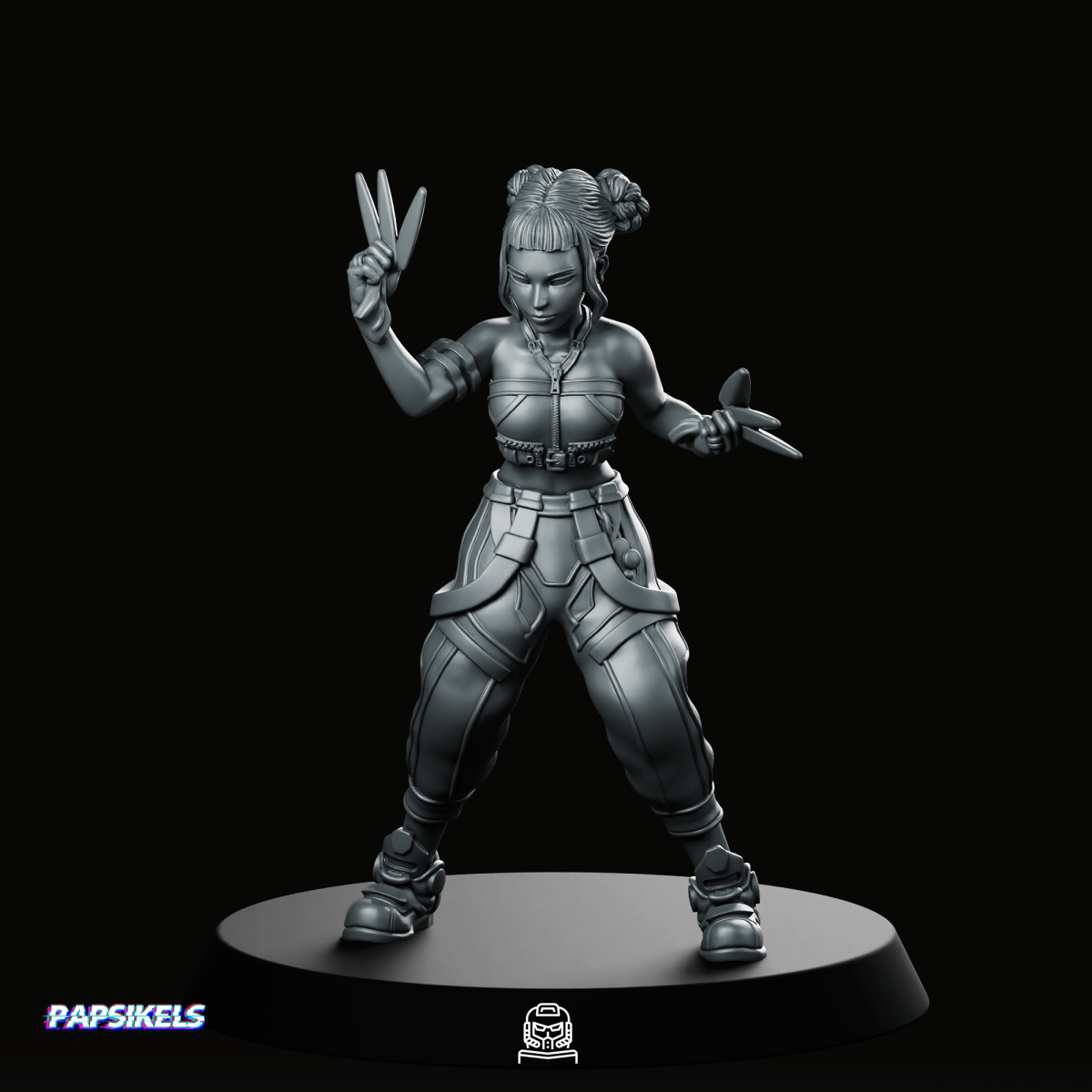 Idol Demon Hunter Zoey 3 Miniature