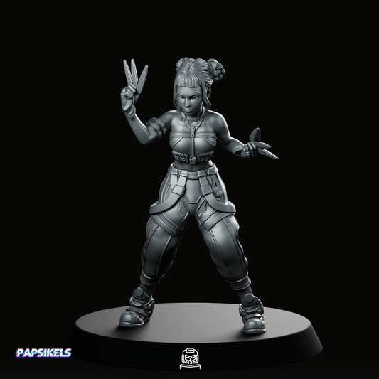 Idol Demon Hunter Zoey 3 Miniature