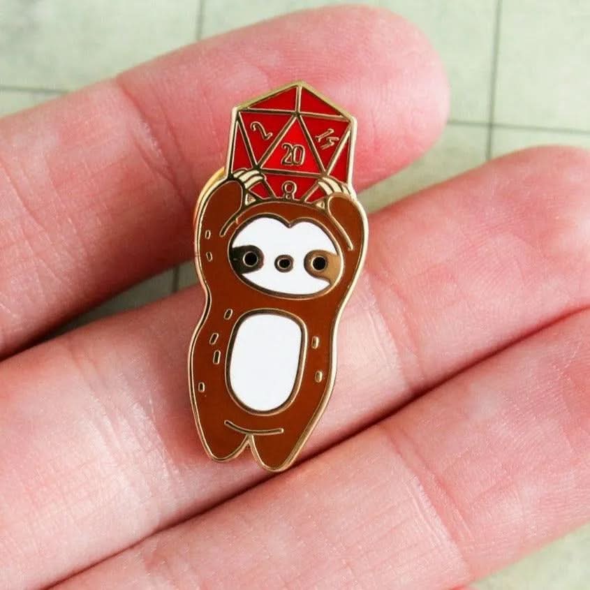 Sloth Pin