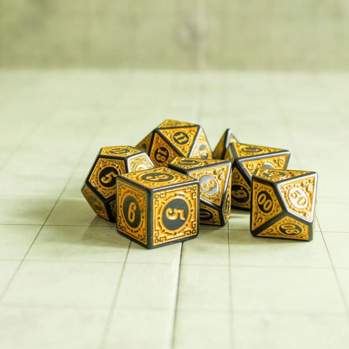 Yellow Zoltar Dice Set