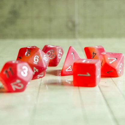 Lesbian Pride Flag Dice Seet