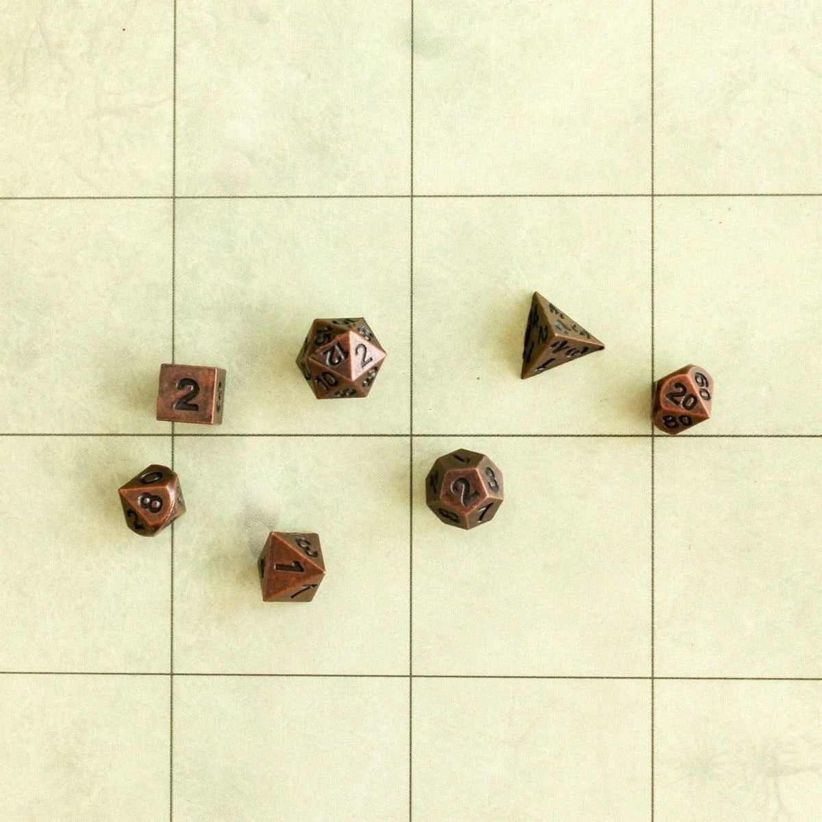 Bronze Small Mini dice