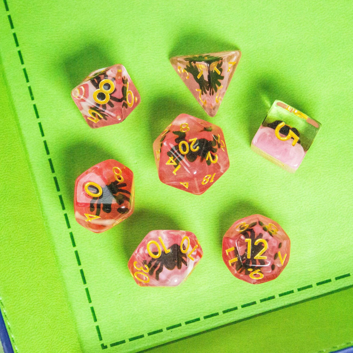 Spiders Dice Set