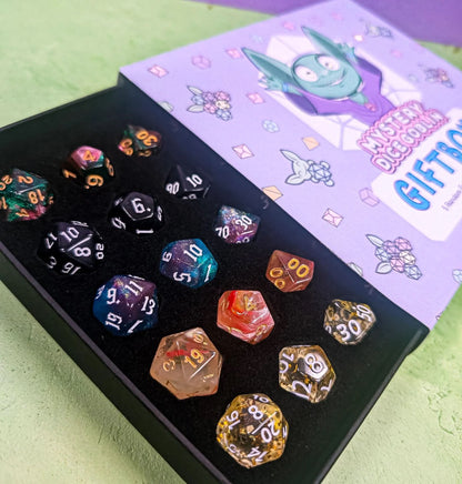 Mystery Dice Box | Display Box and rolling tray
