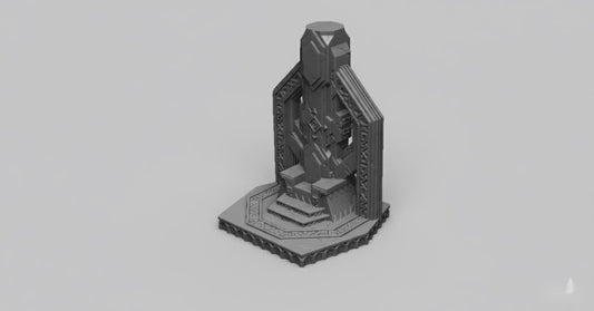 Dwarven Throne 28mm DND Scatter Terrain Set B | Tabletop Wargaming Scenery for Warhammer & RPG | 3D Printed