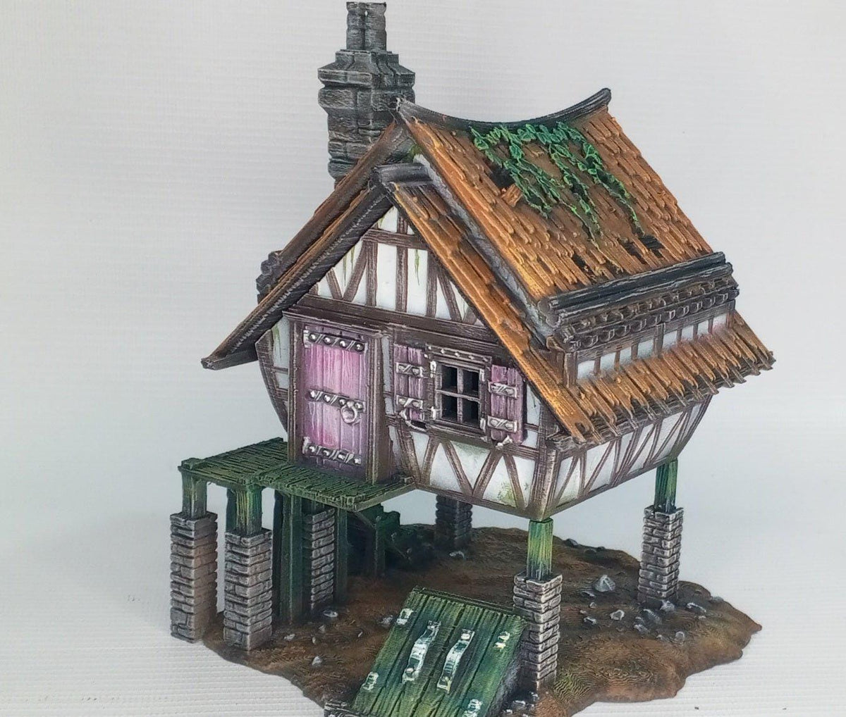 Timberwatch House 28mm DND Terrain | Tabletop Wargaming Scenery for Warhammer, Frostgrave & RPG | 3D Printed