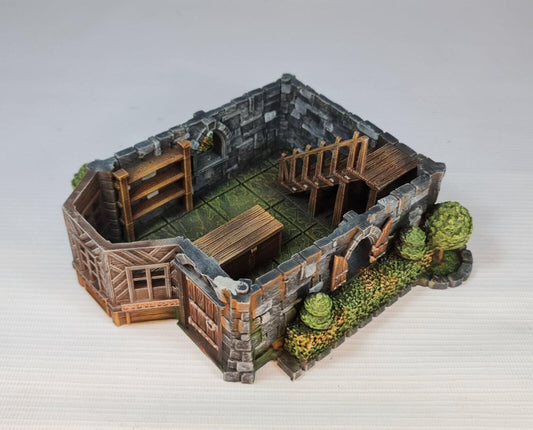 Vendors Abode 28mm DND Terrain | Tabletop Wargaming Scenery for Warhammer, Frostgrave & RPG | Unpainted 3D Printed
