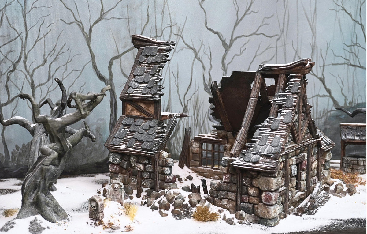 Last Sip Tavern 28mm DND Terrain | Tabletop Wargaming Scenery for Warhammer, Frostgrave & RPG | Unpainted 3D Printed
