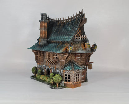 Vendors Abode 28mm DND Terrain | Tabletop Wargaming Scenery for Warhammer, Frostgrave & RPG | Unpainted 3D Printed