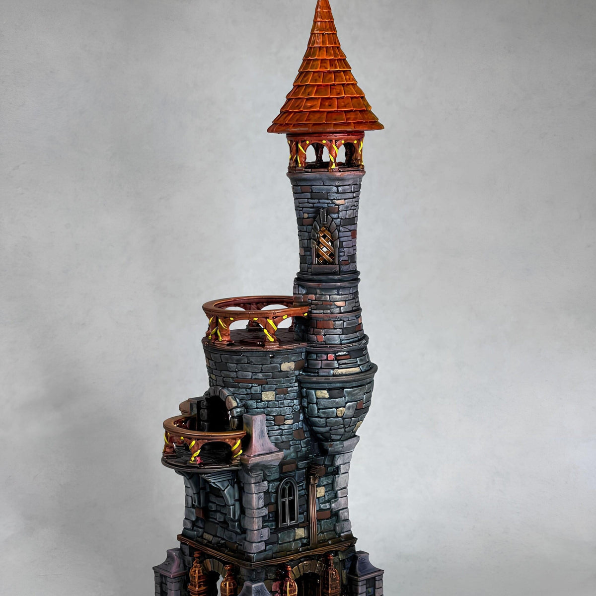 Raven Tower 28mm DND Terrain | Tabletop Wargaming Scenery for Warhammer, Frostgrave & RPG | Unpainted 3D Printed