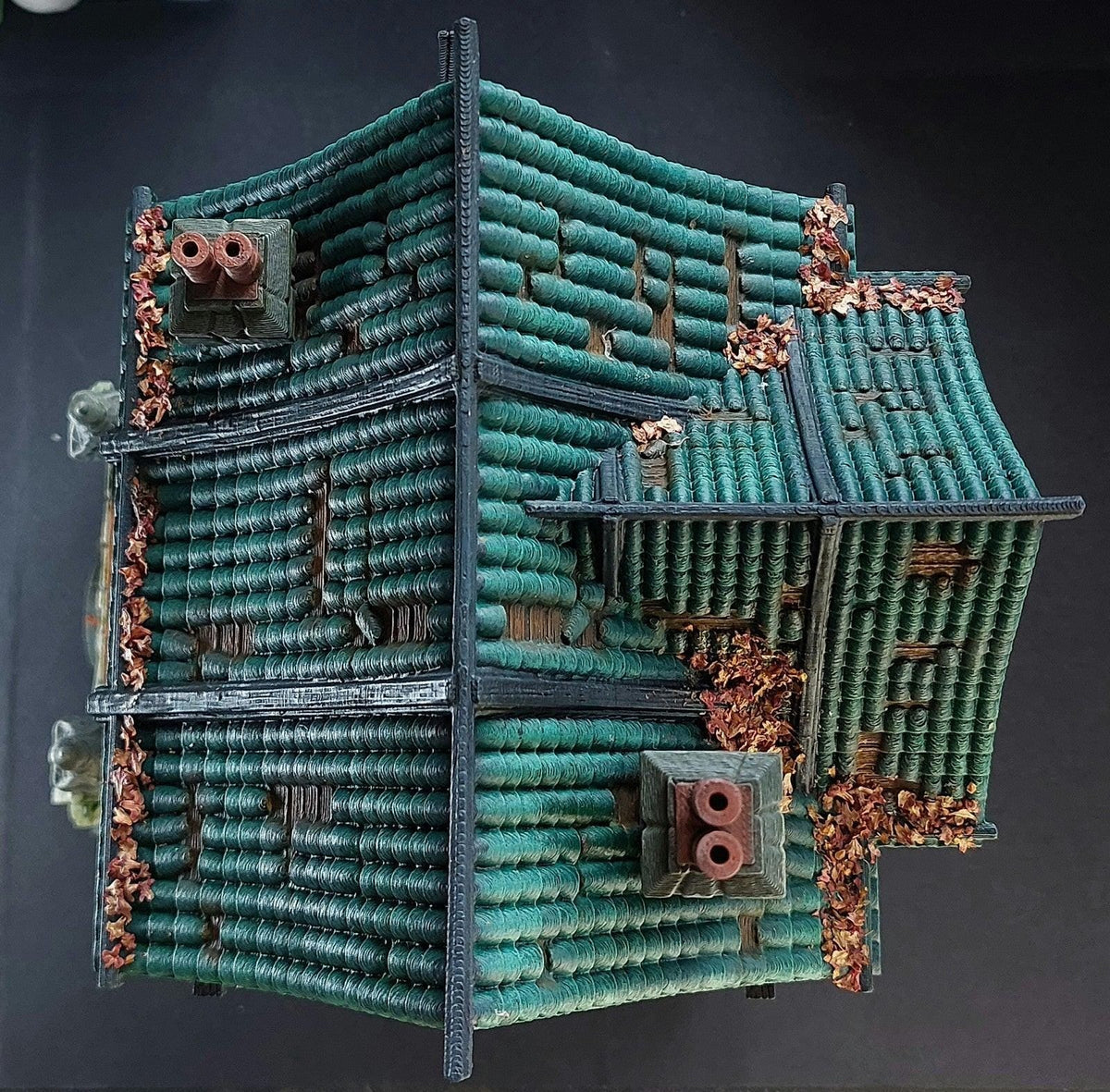 Tombstone House 28mm DND Terrain | Tabletop Wargaming Scenery for Warhammer, Frostgrave & RPG | Unpainted 3D Printed
