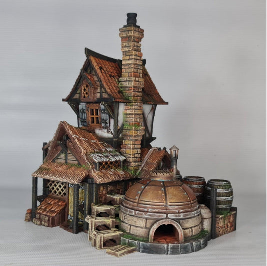 Blackthorn Distillery 28mm DND Terrain | Tabletop Wargaming Scenery for Warhammer, Frostgrave & RPG | 3D Printed