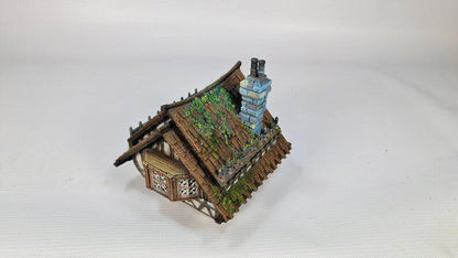 Redwood House 28mm DND Terrain | Tabletop Wargaming Scenery for Warhammer, Frostgrave & RPG | Unpainted 3D Printed