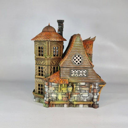 Grimmsdale Manor 28mm DND Terrain | Tabletop Wargaming Scenery for Warhammer, Frostgrave & RPG | Unpainted 3D Printed