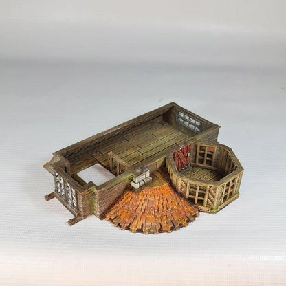 Grimmsdale Manor 28mm DND Terrain | Tabletop Wargaming Scenery for Warhammer, Frostgrave & RPG | Unpainted 3D Printed