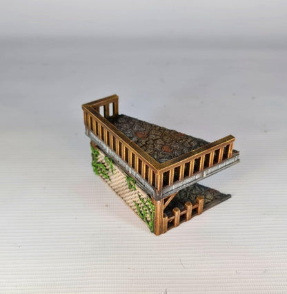 Steeple Lodge 28mm DND Terrain | Tabletop Wargaming Scenery for Warhammer, Frostgrave & RPG | Unpainted 3D Printed