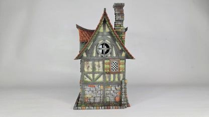 Beetroot House 28mm DND Terrain | Tabletop Wargaming Scenery for Warhammer, Frostgrave & RPG | Unpainted 3D Printed