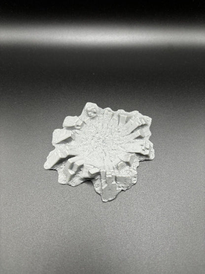 4x 28mm Craters for Tabletop Gaming For Games Like Warhammer - 3D Printed