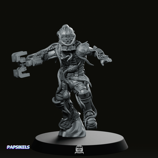 Infested Colonial Space Combat Engineer 4 Miniature