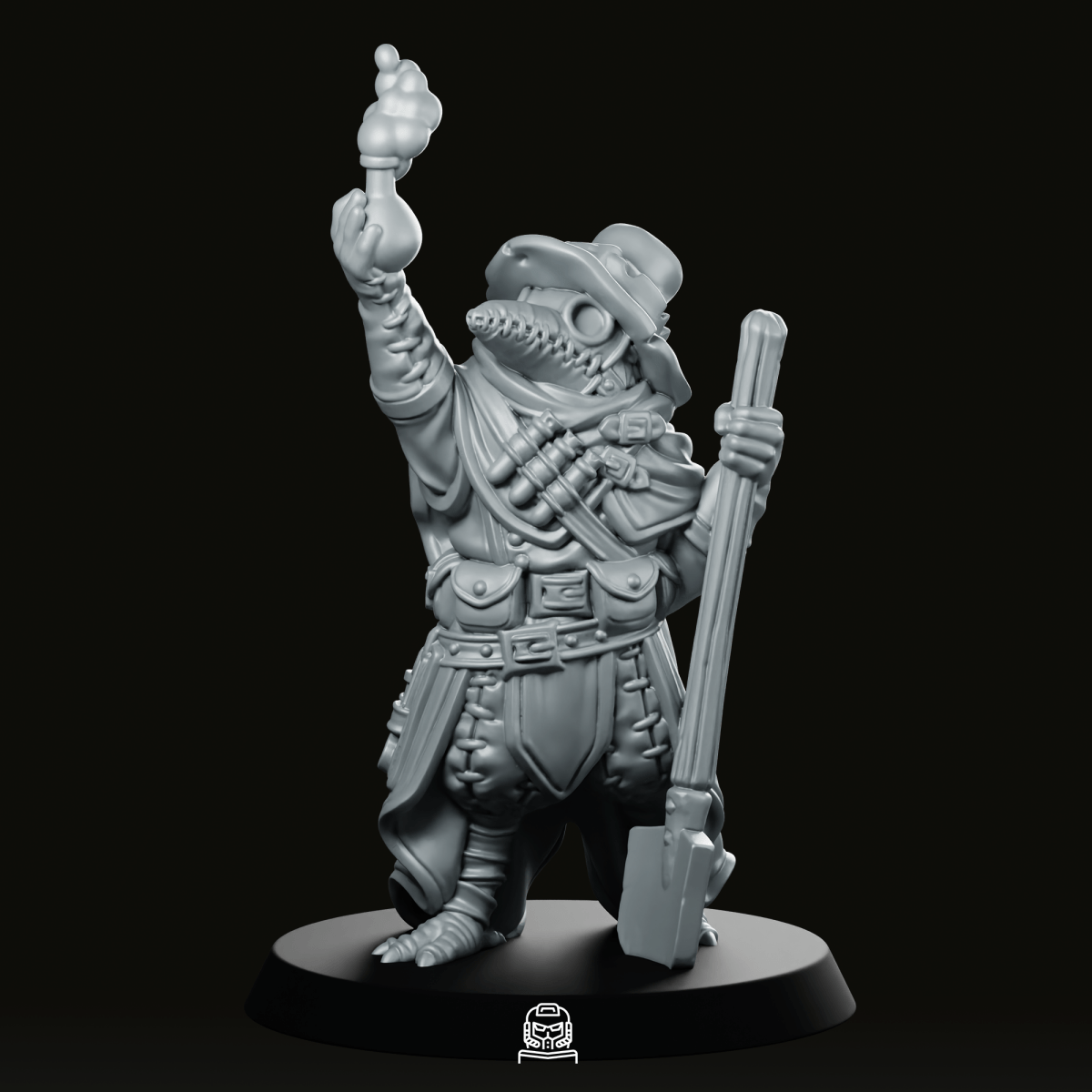 Kenku Necromancer Undead Miniature