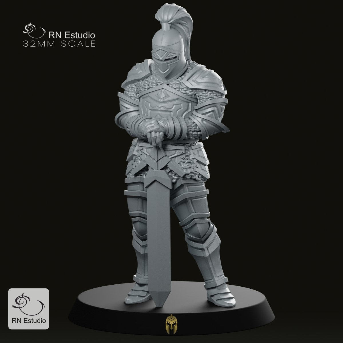 Knight Aaron Miniature