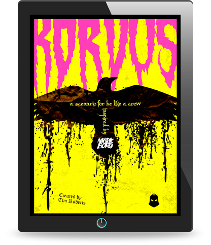 Korvus- a Mörk Borg inspired expansion for Be Like A Crow
