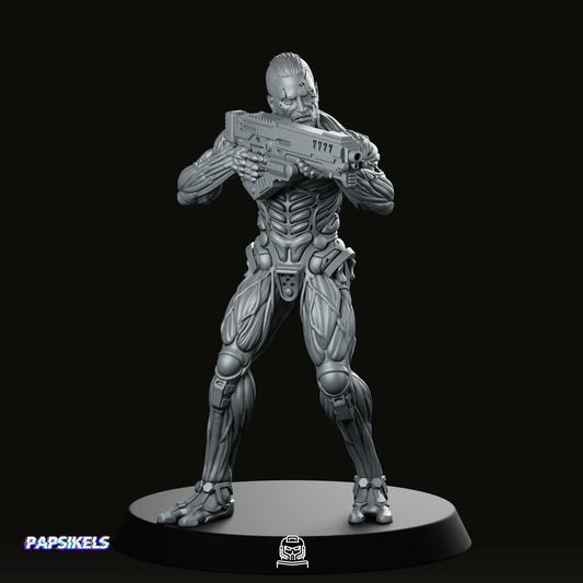 Mechanically Augmented Soldier Jaron Namir 2 Miniature
