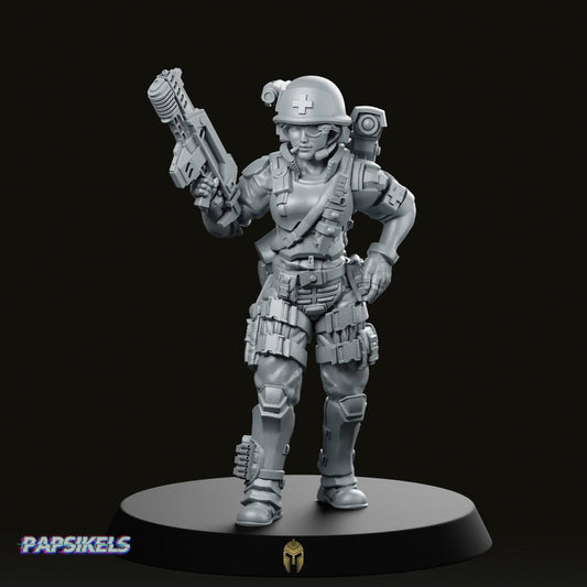Medic Colonial Hontimerano Miniature