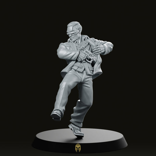Mr Yuma Cyberpunk Miniature
