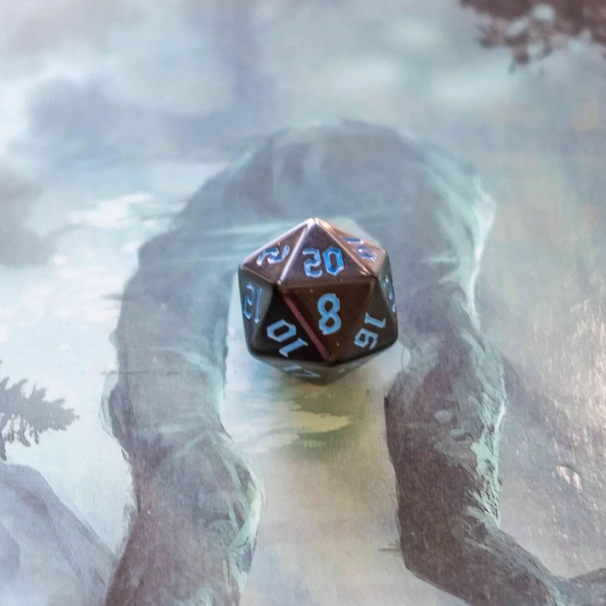 Blue Witch Dice Set