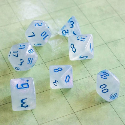 Blue Fog Dice Set