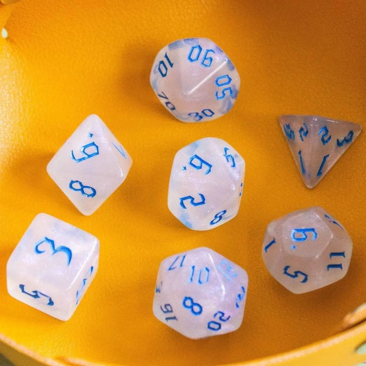 Blue Fog Dice Set