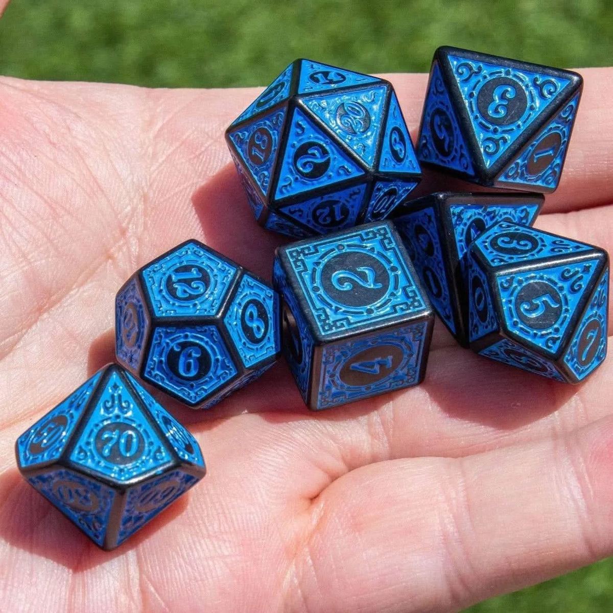 Blue Zoltar Dice Set