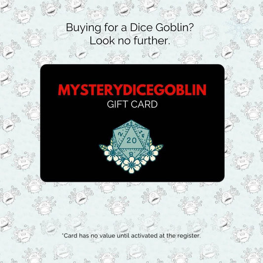 Mystery Dice Goblin Gift Card