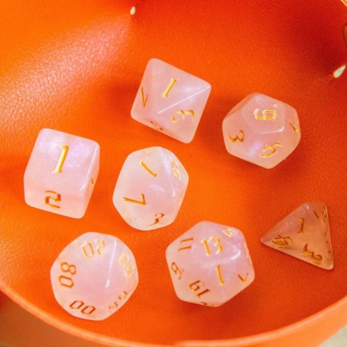 Gold Fog Dice Set
