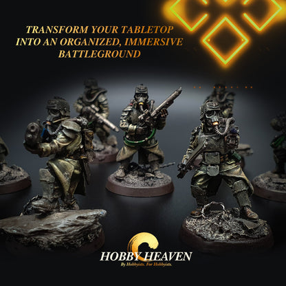 25mm Round Plain Plastic Bases